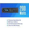 JENSEN MPR210 7 Character LCD Single DIN Car Stereo Radio