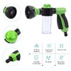 Garden Hose Nozzle, High Pressure Spray Gun Nozzle, 8 Spray