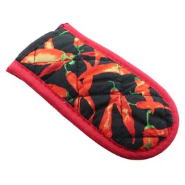 CTWHA 2PCS Cotton Handle Gloves Thermal Protection Heat Protective Tools 7.6x15cm Cast Iron Pan Handgrip Cover Suitable for Kitchen Barbecue Bakeware