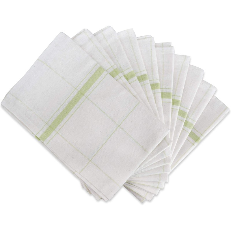 Aspero 10 Tea Towels, Cotton Tea Towels, Washable up to