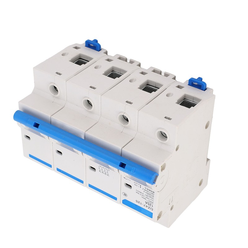 125A 4P Miniature Circuit Breaker 400V Air Switch PC Flame