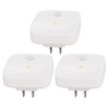 3PCS Plug in Night Light Motion Sensor Dusk to Dawn