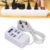 USB Socket Outlet Smart Fast Charging Multifunctional Portable White Small