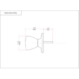 Designers Impressions Frankfort Oil Rubbed Bronze Handleset with Salem Interior Door Knob (We Key Lock Orders Alike for Free)