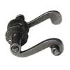 UHRIG Retro Door Handles, Wrought Iron Handle Set in Antique