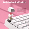 darkFlash Wireless Mechanical Keyboard and Mouse for Office, 106 Keys