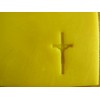 Small cross with Jesus stamp for pottery clay soaps and