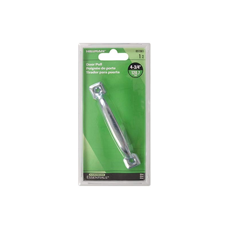 Hardware Essentials 851561 Plated Screen Door Pull Zinc 4-3/4"
