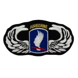 173rd Airborne Division Wings Patch (068)4 1/2" x 2 1/2" Embroidered Patch 19432
