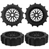 4PCS 1/8 Scale RC Off Road Buggy Snow Sand Paddle