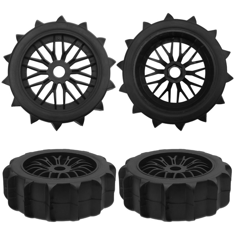 4PCS 1/8 Scale RC Off Road Buggy Snow Sand Paddle