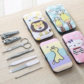 Animal Character Nail Clipper Set (HM0083) lion 4ea