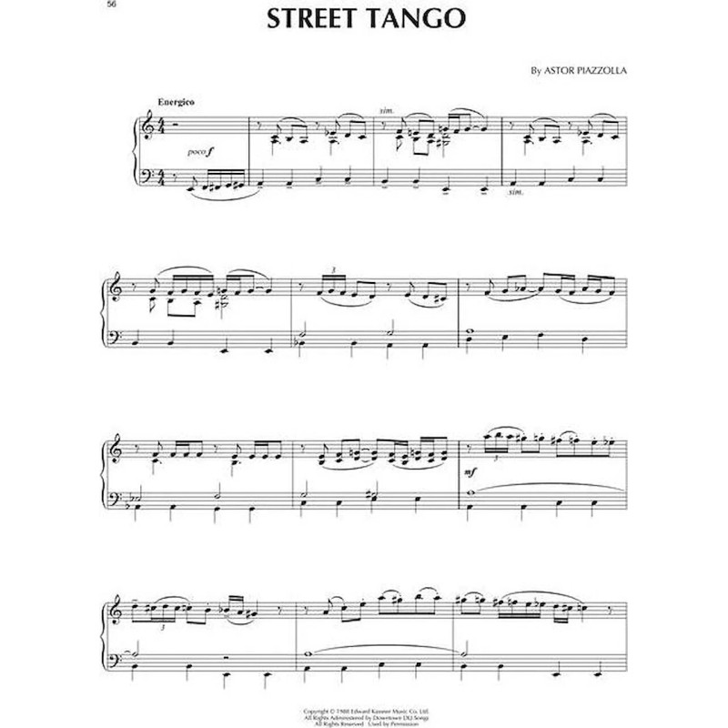 Astor Piazzolla Piano Collection