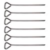 Fox Run Potato Baking Rods, Aluminum, Set of 6, Metallic
