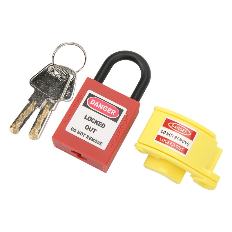 Industrial Plug Lockout Engineering Plastic Nylon Waterproof Safety Lockout Kit