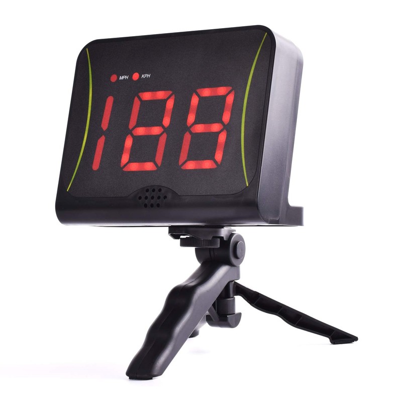 DRM Hands-Free Speed Radars, Multi-Sports Radar Gun for Baseball/Lacrosse/Soccer/Tennis/Golf, Baseball