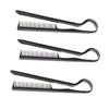 Healeved 3pcs Shaped Combs for Women Detangling Hair Straightening Salon