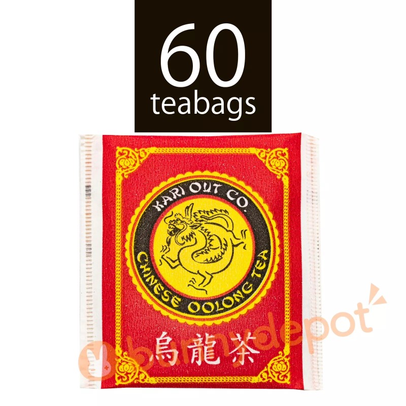 Kari Out Chinese Oolong Tea - 60 Teabags Red Packing