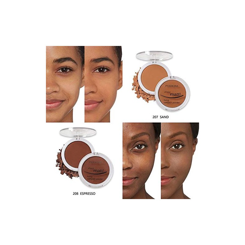 AQUAPURITY PHOERA Sheer Matte Compact Powder Fixing Powder Makeup Base