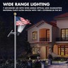 Aurolit Flagpole Light Solar Powered,Auro 7 Pro Solar Spot Light
