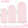 Pink Arch Backdrop Cover 2.2ft x 5ft Stretchy Spandex Arch