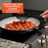 IMUSA 12" Premier Ceramic Nonstick Fry Pan with Cool Touch