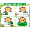 Playful Monkey 5-Piece Honeycombs Centerpieces Set - Add a Touch