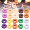 20Pcs Drum Cymbal Felt Multicolour Pad Instrument Accessory Replacement Part