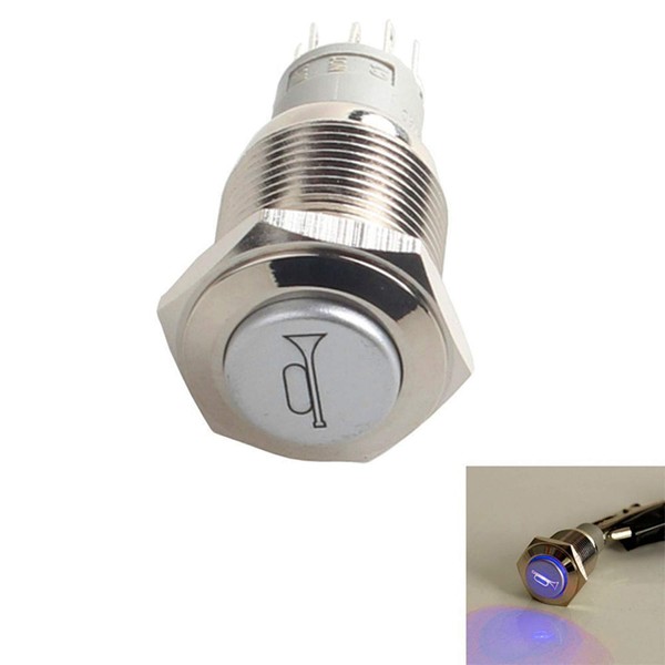 YIYDA Air Horn Button Switch Car Horn Button Switch Momentary