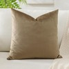 Artscope Luxury Velvet Cushion Covers Decorative Square Pillowcases Soft Solid