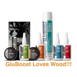 GluBoost MasterGlu Ultrathin – Ultra Clear Thin CA Glue for Wood and Guitar Finish Repair – Fast-Wicking Thin Super Glue with Fine Tip for Precision Control – 2 oz