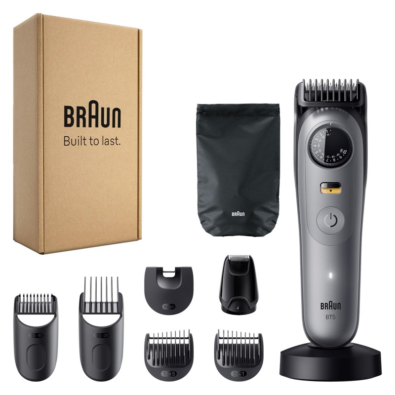 Braun Beard Trimmer Series 5, +9 Styling Tools, Ultra Sharp