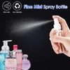 24 Pcs Spray Bottles 2oz / 55ml Clear Empty Mini