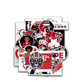 35 PCS American Football Rugby Stickers for Water Bottle, Laptop, Bicycle, Computer, Motorcycle, Travel Case, Car Decal Decoration Sticker 2-2.5 inches