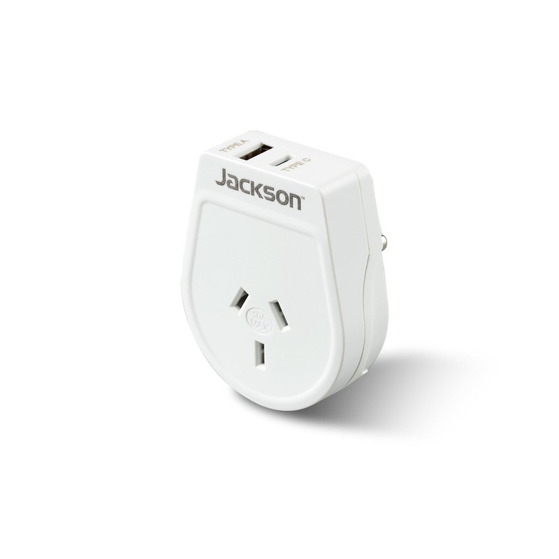Jackson AUS - India & Sri Lanka USB-A & USB-C