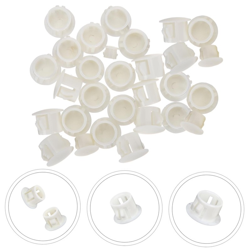 Outanaya 120 Pack Assorted Size Plastic Hole Plugs Furniture Chair