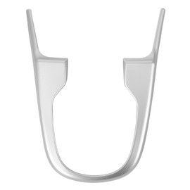 Central Console Gear Shift Panel Trim Gear Box Panel Cover Fit for Honda Fit/Jazz 2014‑2018Matte Silver