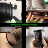 SKYZHENG 49mm to 77mm Step up Ring Filter Adapter Metal