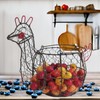 TAIANLE.Chicken Wire Egg Basket for Gathering Fresh Eggs Collecting Basket