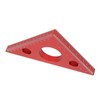 Aluminum Alloy Right Angle Ruler DIY Woodworking Triangle Ruler Measuring