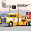 LLYZFED Left Side Hood Bracket Fit for Peterbilt 389 131