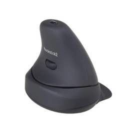 Ergoguys Ergonomic Rockstick 2 Meduim Mouse Wireless KOV-RS200WM, Black