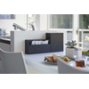 Yamazaki 5440 Magnetic Paper Holder, Black, Approx. W 9.6 x