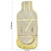 Eurow Genuine Australian Sheepskin Sideless Seat Cover, Ultra-Dense Real Sheepskin