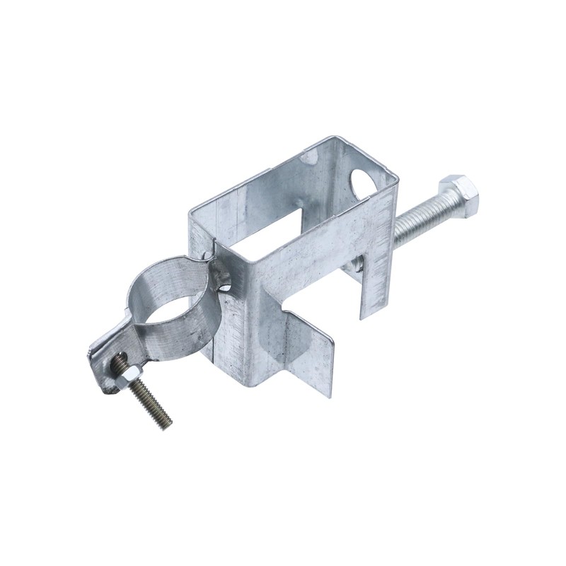 FarBoat 10 Pcs C-Clamps Cable Clamp for Pipe Galvanised Iron