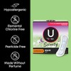 U by Kotex Security Maxi Feminine Pads, Overnight Absorbency, Unscented,
