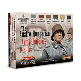 Lifecolor CS59 The Austro-Hungarian Army Uniforms Acrylic Paint Set