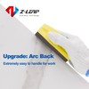 Z-LEAP Diamond Polishing Hand Pads Arc Shape Back for Ceramic
