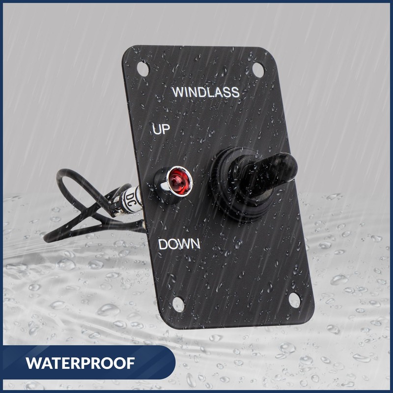 Marine Anchor Windlass up & Down 12v Toggle Control Switch
