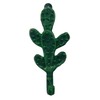 Wowser Green Cactus Cast Iron Wall Hooks, Southwestern Themed Wall